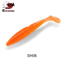 ESFISHING Quality Lures Easy Shiner Shad 100mm 125mm 155mm 200mm Pesca Fishing Soft Lures Silicone Bait Wobblers Leurre Souple