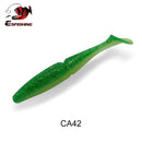 ESFISHING Quality Lures Easy Shiner Shad 100mm 125mm 155mm 200mm Pesca Fishing Soft Lures Silicone Bait Wobblers Leurre Souple