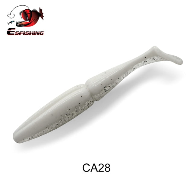 ESFISHING Quality Lures Easy Shiner Shad 100mm 125mm 155mm 200mm Pesca Fishing Soft Lures Silicone Bait Wobblers Leurre Souple