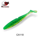 ESFISHING Quality Lures Easy Shiner Shad 100mm 125mm 155mm 200mm Pesca Fishing Soft Lures Silicone Bait Wobblers Leurre Souple