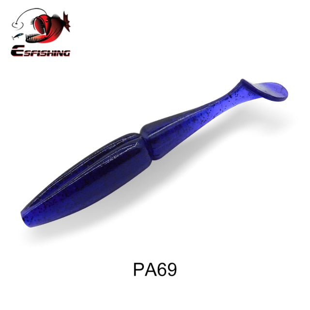 ESFISHING Quality Lures Easy Shiner Shad 100mm 125mm 155mm 200mm Pesca Fishing Soft Lures Silicone Bait Wobblers Leurre Souple