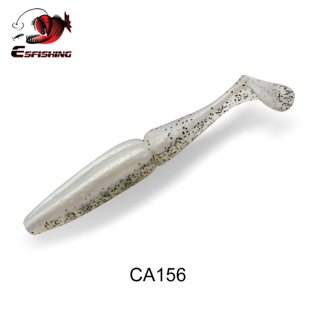 ESFISHING Quality Lures Easy Shiner Shad 100mm 125mm 155mm 200mm Pesca Fishing Soft Lures Silicone Bait Wobblers Leurre Souple