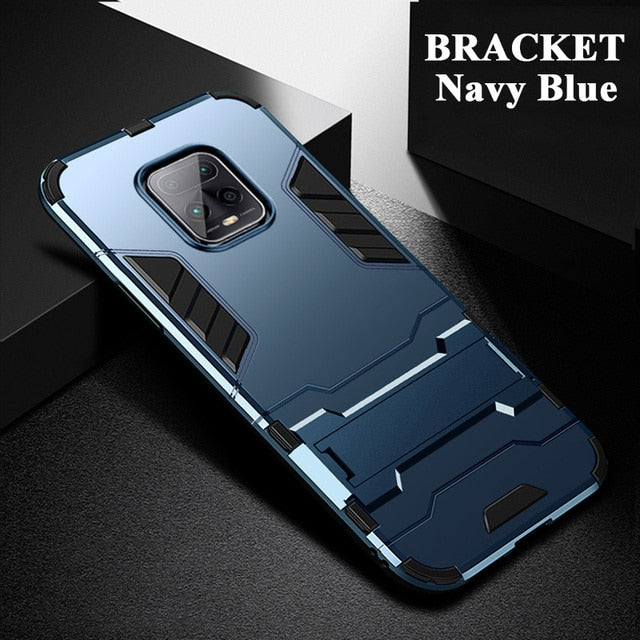Shockproof Armor Case For Xiaomi Redmi Note 6 7 8 9 10 Pro Max 9s 10s 9A 9C 8A 7A 8T 9T 5 Plus 4 4X 4G 5G Back Phone Cover Coque