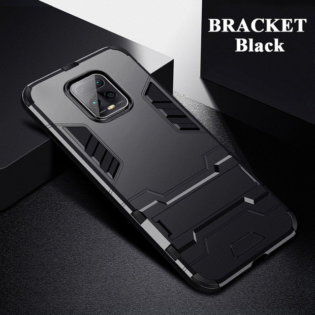 Shockproof Armor Case For Xiaomi Redmi Note 6 7 8 9 10 Pro Max 9s 10s 9A 9C 8A 7A 8T 9T 5 Plus 4 4X 4G 5G Back Phone Cover Coque