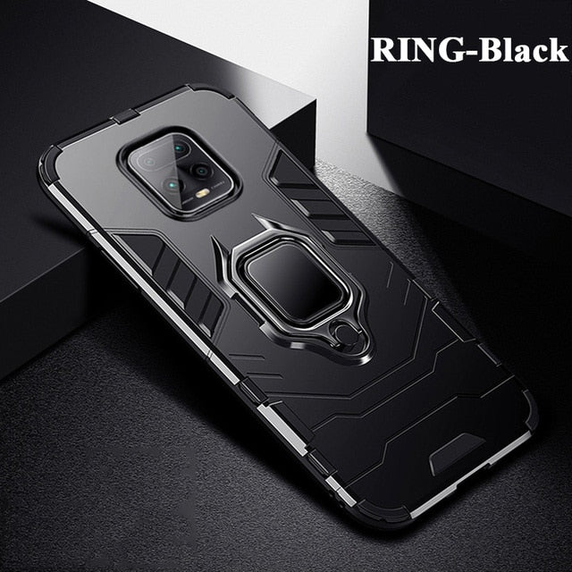 Shockproof Armor Case For Xiaomi Redmi Note 6 7 8 9 10 Pro Max 9s 10s 9A 9C 8A 7A 8T 9T 5 Plus 4 4X 4G 5G Back Phone Cover Coque