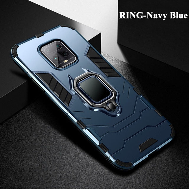 Shockproof Armor Case For Xiaomi Redmi Note 6 7 8 9 10 Pro Max 9s 10s 9A 9C 8A 7A 8T 9T 5 Plus 4 4X 4G 5G Back Phone Cover Coque