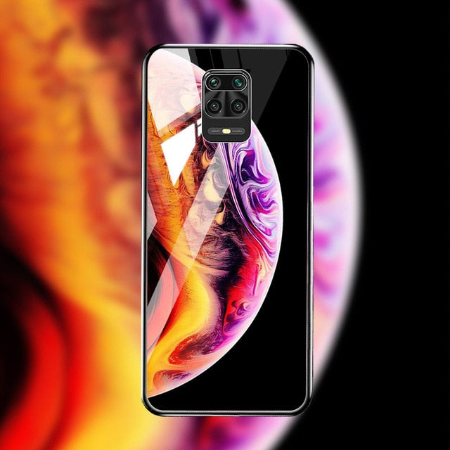 Mi 11 Lite Case For Xiaomi Redmi Note 9 Pro Case Tempered Glass Funda Poco X3 NFC M3 F3 GT Redmi 7 9C 9s 10s 8T 10T Mi 11T Cover