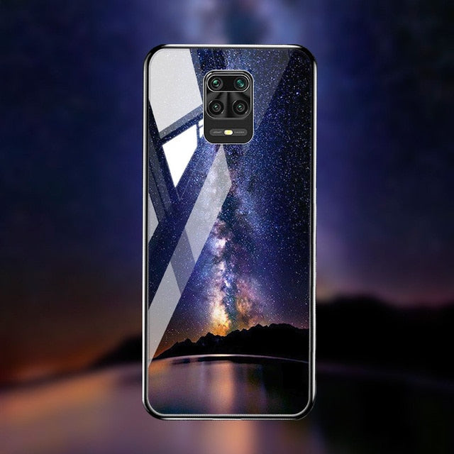 Mi 11 Lite Case For Xiaomi Redmi Note 9 Pro Case Tempered Glass Funda Poco X3 NFC M3 F3 GT Redmi 7 9C 9s 10s 8T 10T Mi 11T Cover
