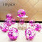 10/20 Star Confetti Balloons Metallic Confetti Latex Transparent Ballon Baby Shower Birthday Party Wedding Decoration Ball Globo