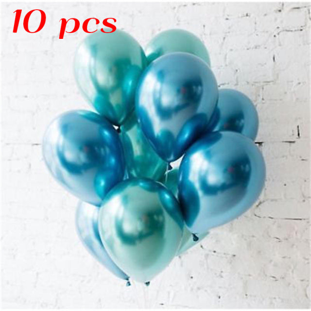 10/20 Star Confetti Balloons Metallic Confetti Latex Transparent Ballon Baby Shower Birthday Party Wedding Decoration Ball Globo
