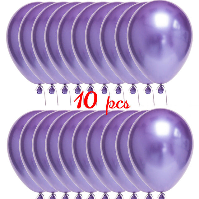 10/20 Star Confetti Balloons Metallic Confetti Latex Transparent Ballon Baby Shower Birthday Party Wedding Decoration Ball Globo