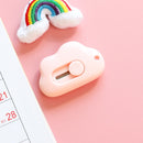 Mohamm Cute Mini Small Pocket Sized Craft Wrapping Box Paper Envelope Cutter Utility Knife Letter Opener Student Art Supplies