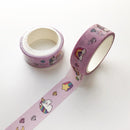 Mohamm 1Pcs Kawaii Cartoon Decoration Tape Paper Washi Masking Tape Creative Scrapbooking Stationary School Supplies