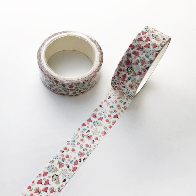 Mohamm 1Pcs Kawaii Cartoon Decoration Tape Paper Washi Masking Tape Creative Scrapbooking Stationary School Supplies