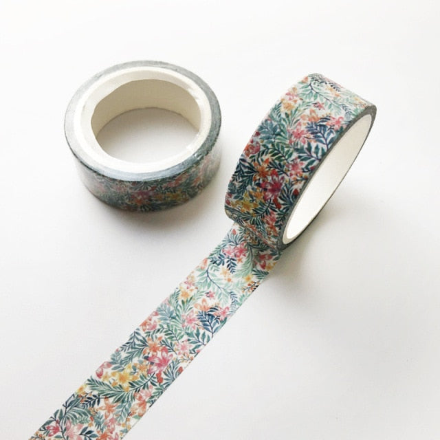 Mohamm 1Pcs Kawaii Cartoon Decoration Tape Paper Washi Masking Tape Creative Scrapbooking Stationary School Supplies