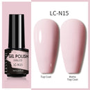 Lilycute 7ml Reflective Glitter Nail Gel Polish Effect Sparkling Soak Off Gel Semi Permanent For Manicure Nail Art UV Nail Gel