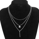 Gold Silver Color Chain Butterfly Chain Pendant Choker Necklace Women Statement Collare Bohemia Beach Jewelry Gift Collier Cheap