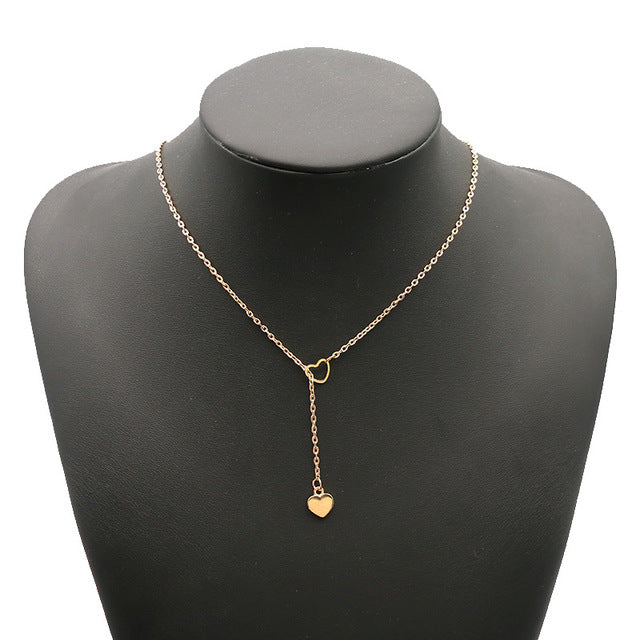 Gold Silver Color Chain Butterfly Chain Pendant Choker Necklace Women Statement Collare Bohemia Beach Jewelry Gift Collier Cheap