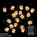 Snowflake LED Light Christmas Decorations For Home Hanging Garland Christmas Tree Decor Ornament 2022 Navidad Xmas Gift New Year