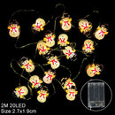 Snowflake LED Light Christmas Decorations For Home Hanging Garland Christmas Tree Decor Ornament 2022 Navidad Xmas Gift New Year