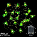 Snowflake LED Light Christmas Decorations For Home Hanging Garland Christmas Tree Decor Ornament 2022 Navidad Xmas Gift New Year