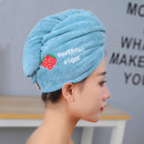Women Girl's Magic Microfiber Shower Cap Towel Bath Hats for Women Dry Hair Cap Quick Drying Soft for Lady Turban Head