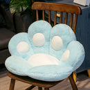Cute Cat Paw Back Pillows Plush Chair Cushion Animal Child Seat Cushion Sofa Mat Home Sofa Indoor Floor Winter Decor Gift
