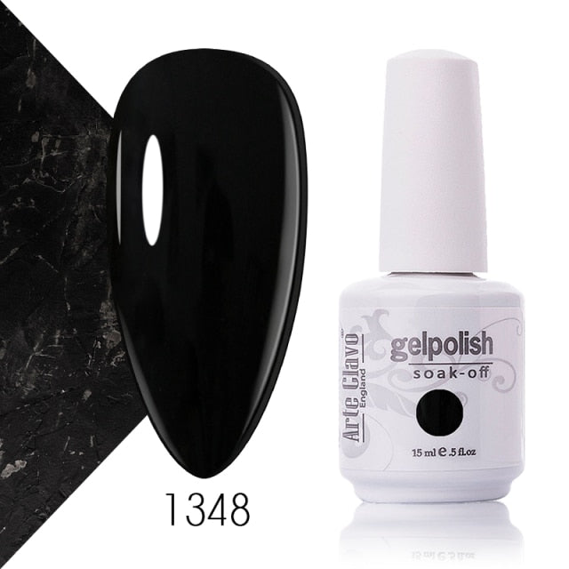 Arte Clavo Nude Colors Series 15ml UV Gel Nail Polish Gel Lacquer Varnish Nail Paint Top UV Gel LED Nail Art Hybrid Soak Off