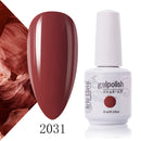 Arte Clavo Nude Colors Series 15ml UV Gel Nail Polish Gel Lacquer Varnish Nail Paint Top UV Gel LED Nail Art Hybrid Soak Off