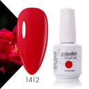 Arte Clavo Nude Colors Series 15ml UV Gel Nail Polish Gel Lacquer Varnish Nail Paint Top UV Gel LED Nail Art Hybrid Soak Off