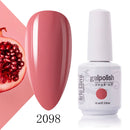 Arte Clavo Nude Colors Series 15ml UV Gel Nail Polish Gel Lacquer Varnish Nail Paint Top UV Gel LED Nail Art Hybrid Soak Off