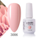 Arte Clavo Nude Colors Series 15ml UV Gel Nail Polish Gel Lacquer Varnish Nail Paint Top UV Gel LED Nail Art Hybrid Soak Off