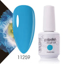 Arte Clavo Nude Colors Series 15ml UV Gel Nail Polish Gel Lacquer Varnish Nail Paint Top UV Gel LED Nail Art Hybrid Soak Off