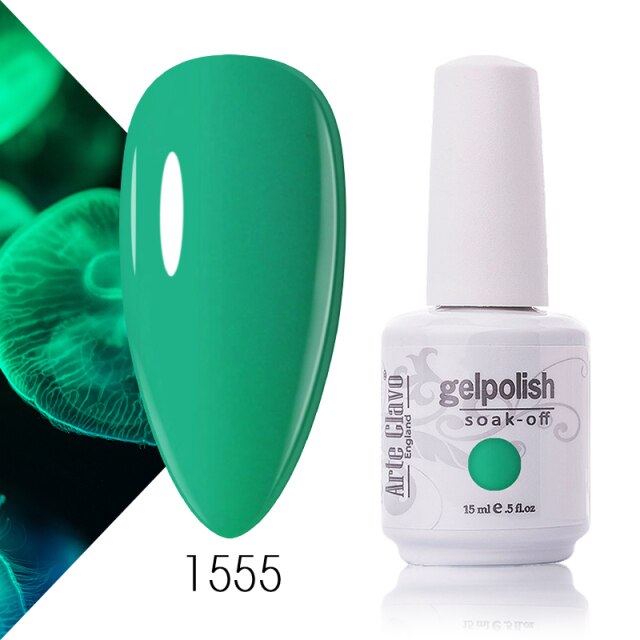 Arte Clavo Nude Colors Series 15ml UV Gel Nail Polish Gel Lacquer Varnish Nail Paint Top UV Gel LED Nail Art Hybrid Soak Off