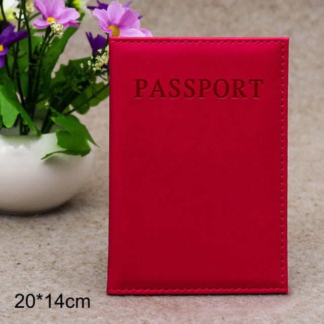 Creative New World Map Passport Cover Wallet Bag ID Address Holder Portable PU Leather Boarding Wallet Case Travel Accessories
