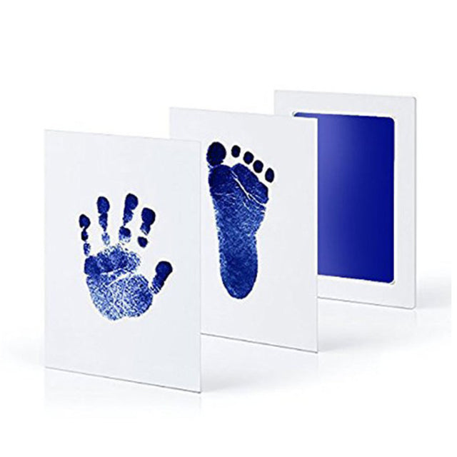 Baby Care Non-Toxic Baby Handprint Footprint Imprint Kit Baby Souvenirs Casting Newborn Footprint Ink Pad Infant Clay Toy Gifts
