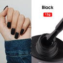 MSHARE Milky Rose Nail Gel Polish UV LED vernis Semi Permanent Varnish Soak Off Cured With Nail Dryer