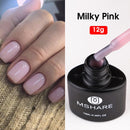 MSHARE Milky Rose Nail Gel Polish UV LED vernis Semi Permanent Varnish Soak Off Cured With Nail Dryer