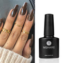 MSHARE Milky Rose Nail Gel Polish UV LED vernis Semi Permanent Varnish Soak Off Cured With Nail Dryer