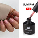 MSHARE Milky Rose Nail Gel Polish UV LED vernis Semi Permanent Varnish Soak Off Cured With Nail Dryer