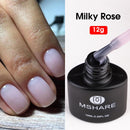MSHARE Milky Rose Nail Gel Polish UV LED vernis Semi Permanent Varnish Soak Off Cured With Nail Dryer