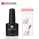 MSHARE Milky Rose Nail Gel Polish UV LED vernis Semi Permanent Varnish Soak Off Cured With Nail Dryer