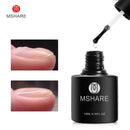MSHARE Milky Rose Nail Gel Polish UV LED vernis Semi Permanent Varnish Soak Off Cured With Nail Dryer