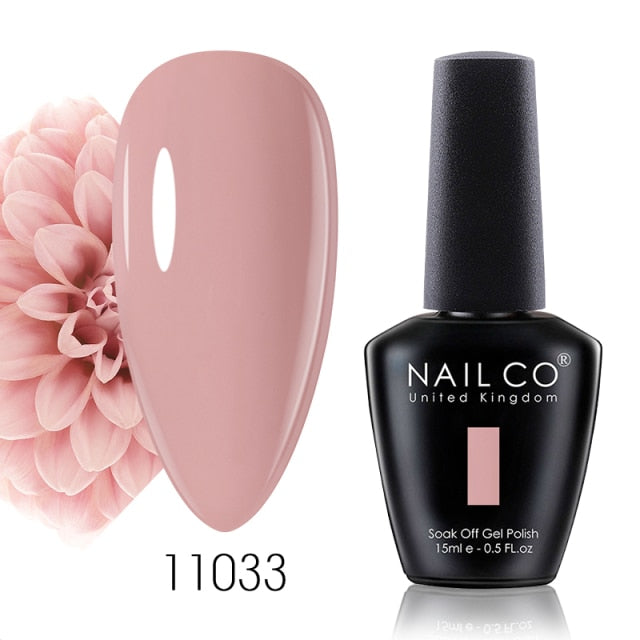 NAILCO 15ml Camel Coffee Chocolate Brown Colors Series Gel Nail Varnish DIY Gel Polish Nail Art Manicure Gellak Design Lacquer