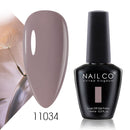 NAILCO 15ml Camel Coffee Chocolate Brown Colors Series Gel Nail Varnish DIY Gel Polish Nail Art Manicure Gellak Design Lacquer