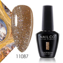 NAILCO 15ml Camel Coffee Chocolate Brown Colors Series Gel Nail Varnish DIY Gel Polish Nail Art Manicure Gellak Design Lacquer