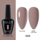 NAILCO 15ml Camel Coffee Chocolate Brown Colors Series Gel Nail Varnish DIY Gel Polish Nail Art Manicure Gellak Design Lacquer