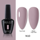 NAILCO 15ml Camel Coffee Chocolate Brown Colors Series Gel Nail Varnish DIY Gel Polish Nail Art Manicure Gellak Design Lacquer