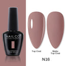 NAILCO 15ml Camel Coffee Chocolate Brown Colors Series Gel Nail Varnish DIY Gel Polish Nail Art Manicure Gellak Design Lacquer