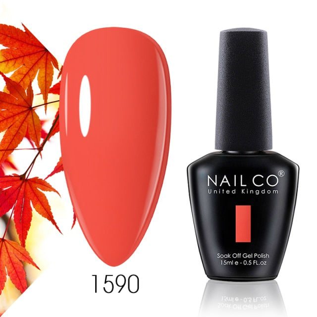 NAILCO 15ml Camel Coffee Chocolate Brown Colors Series Gel Nail Varnish DIY Gel Polish Nail Art Manicure Gellak Design Lacquer